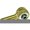 Yellow, variant on 2.5 in. Forged Johnny Joint 1 in. Right Hand Thread - 2.625 x .640 in. Ball