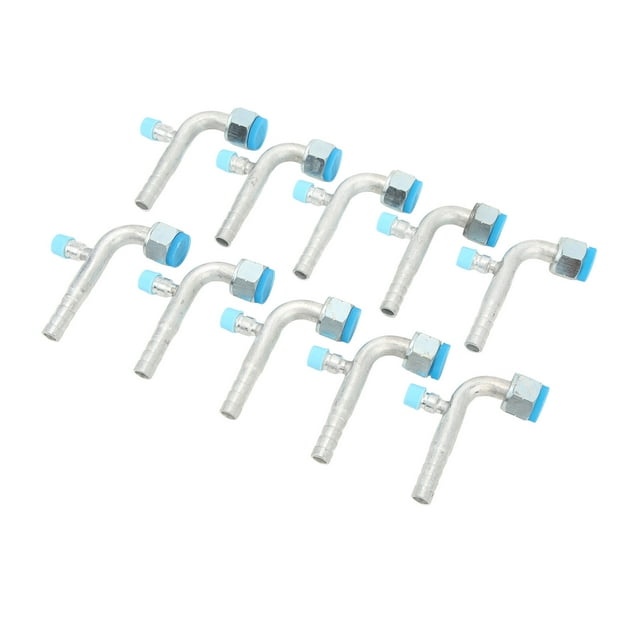 Joint en Aluminium pour Climatisation, 10 Pcs Tuyau de Climatisation de Voiture Adaptateur de Tuyau de Climatisation Auto Connecteur de Tuyau de Climatisation de Voiture Conception Révolutionnaire