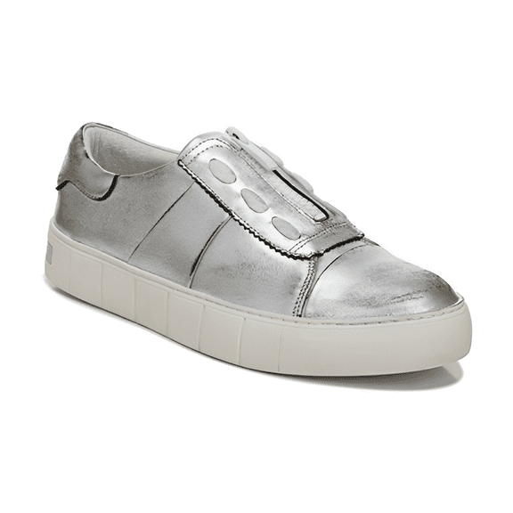 Franco Sarto Women's Issake Platform Sneaker Silver 9M