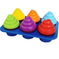 thumbnail image 2 of Toy Cupcake para niños pequeños aprendiendo colores y formas Montessori a partir de 18 m, 2 of 7