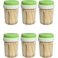 thumbnail image 1 of Palillos de madera de bambú YONGSHENG 3000 paquetes a granel redondo fuerte sin astillas, 1 of 5