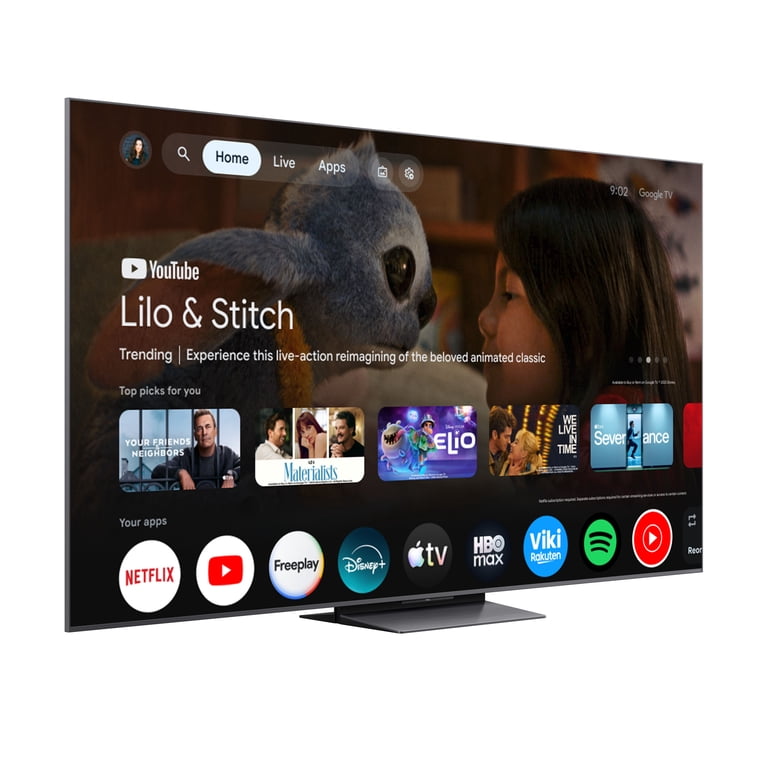 TCL 85” QM8L Series SQD-Mini LED QLED Smart Google TV (NEW 2026