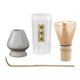 thumbnail image 3 of Juego de Matcha Japonés Soporte para Batidor de Matcha Batidor de Matcha para Ceremonia de Matcha blanco mate, 3 of 9