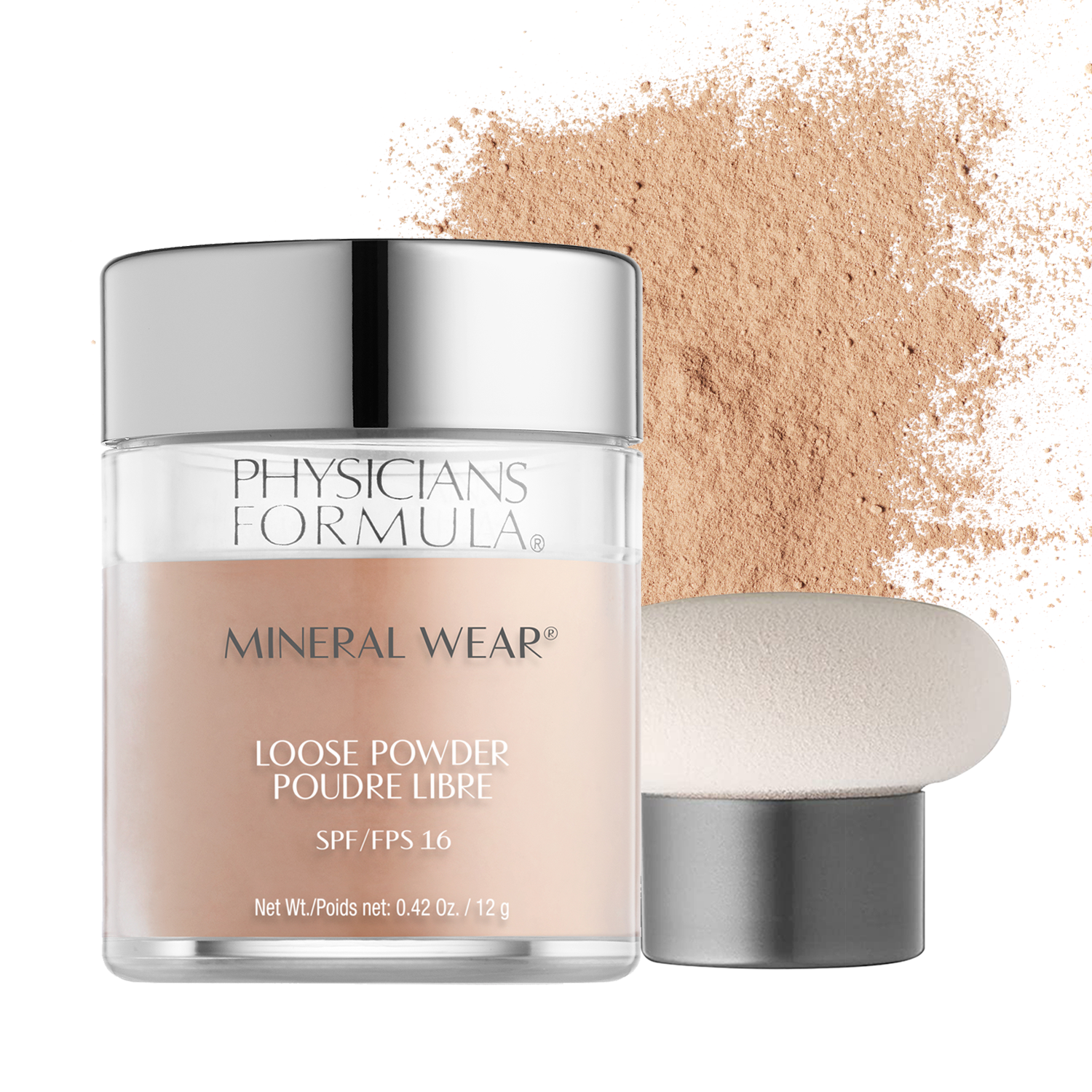 Physicians Formula Mineral Wear Loose Powder, Creamy Natural, 0.49 oz, Foundation Makeup