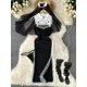 thumbnail image 1 of Women's Hollow Combination Bodysuit Slim Fit Erotic Mesh Lace Jumpsuit Bodysuit Sexy Fashion Pajamas, 1 of 4