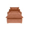 thumbnail image 1 of Sillon individual con taburete Nabu Terracota Kessa Muebles, 1 of 5
