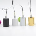 thumbnail image 3 of Alloy E27 Bulb Holder with Cord Screw Base Heat Resistant Design Lighting Part, 3 of 7