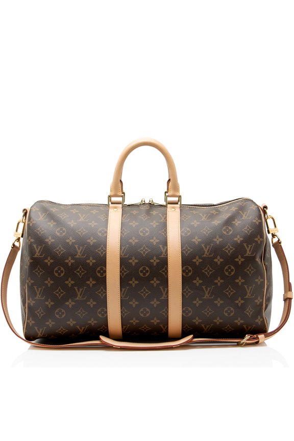 Pre-Owned Louis Vuitton Monogram Canvas Keepall Bandouliere 45 Duffle