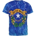 thumbnail image 2 of Nevada Vintage Distressed State Flag All Over Mens T Shirt Multi MD, 2 of 2