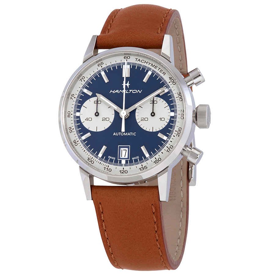 Hamilton Hamilton IntraMatic Chronograph Automatic Blue Dial Men's