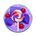 thumbnail image 1 of Manteca para piruletas Slime Toy HUOGUO, esponjosa y bonita, hecha a mano, 60 ml, color morado, 1 of 4