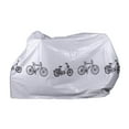 thumbnail image 2 of Cubierta de lluvia para bicicleta, cubierta antipolvo para bicicleta, impermeable, útil y duradera, cubierta de almacenamiento para bicicleta de carre Fino 230g Gris, 2 of 8