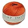 thumbnail image 2 of Hemp Twine Ball Orange 1mm, 2 of 4