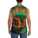 thumbnail image 4 of Fotbe Chameleon Men's Camiseta sin Mangas Estampada para Hombres, Playera Casual para Gimnasio, Entrenamiento, Playa-Medium, 4 of 7