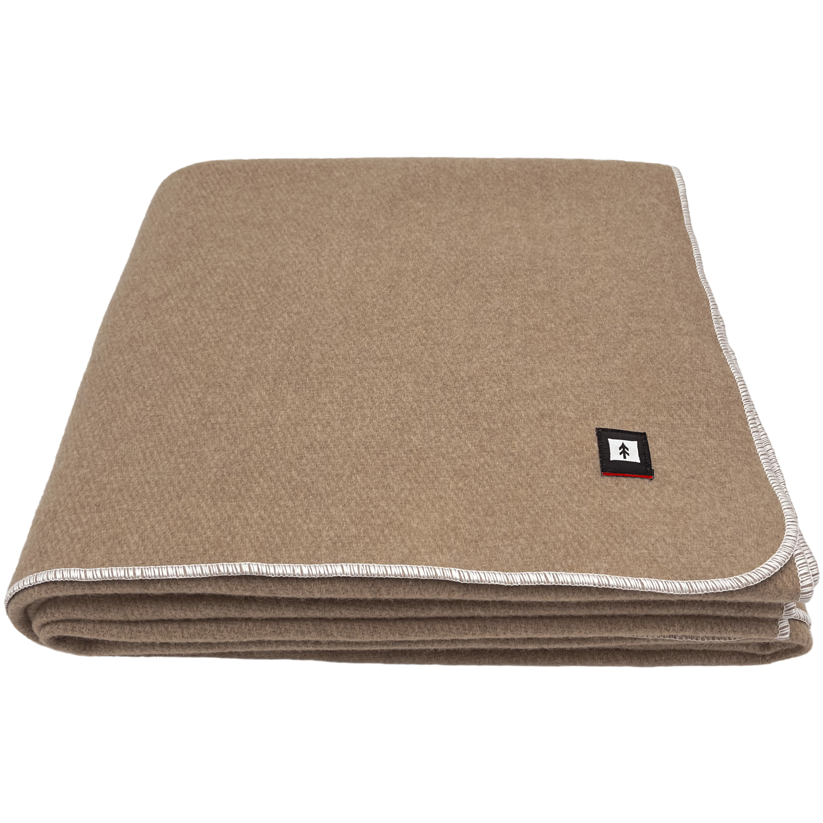 EKTOS 100 Wool Blanket, 90" x 66", Warmest Blanket, Military Blanket