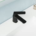 thumbnail image 6 of ANZZI Single Handle Single Hole Bathroom Faucet With Pop-up Drain in Matte Black, 6 of 8