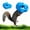Blue, variant on Rongyun Dinosaur Head Squirrel Feeder - Hanging Squirrel Feeders for Outside, T-Rex Squirrels Feeders, Squirrel Boxes Backyard Patio Garden (Green)