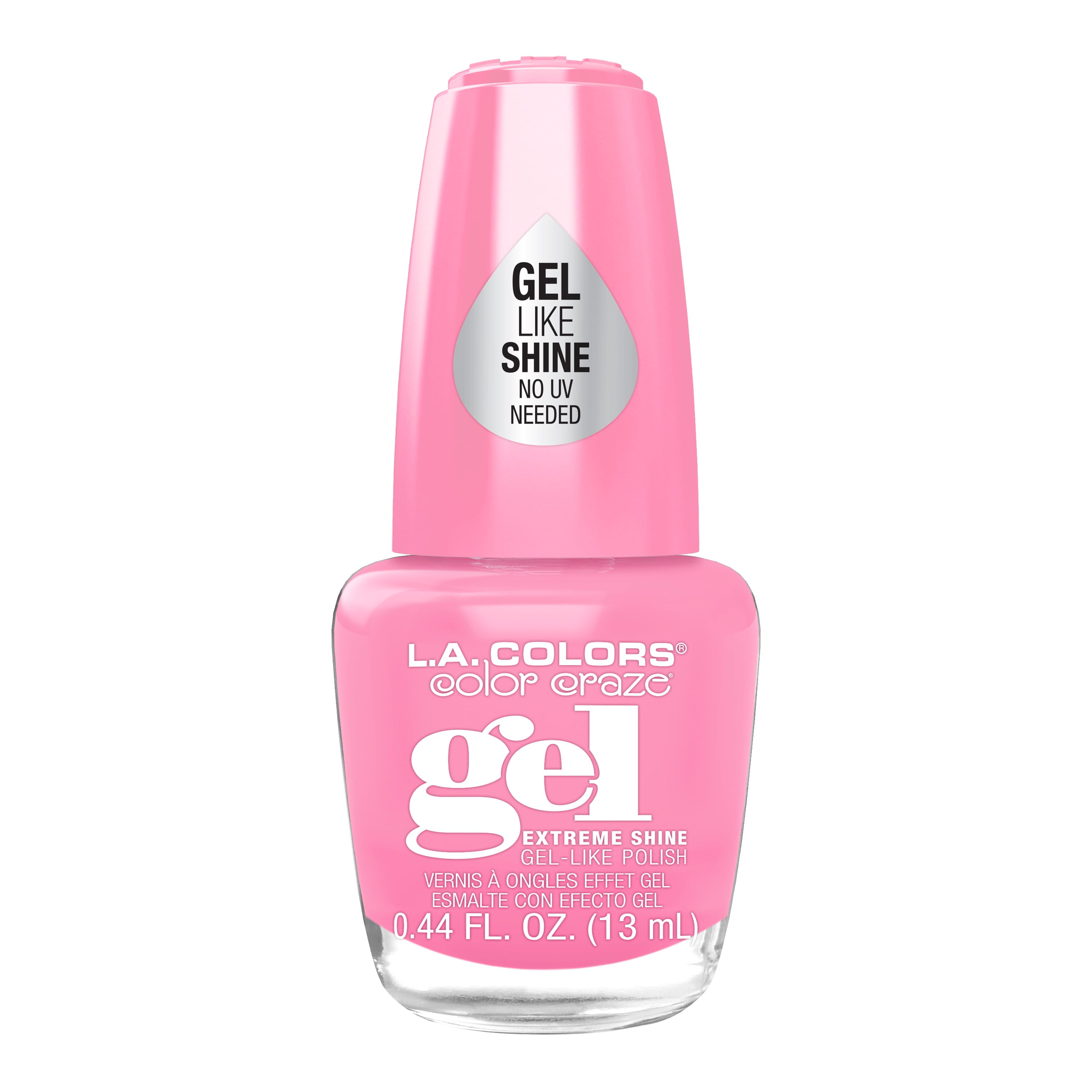 L.A. COLORS Gel Shine Like Nail Polish Jazzy 0.44 fl oz Gel‑like