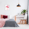 thumbnail image 2 of Stupell Industries Tropical Pink Flamingo Pair Bird Couple Minimal, 16 x 20, Design by Andi Metz, 2 of 7