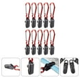 thumbnail image 4 of Abrazaderas de fijación de toldos a prueba de viento de 10 piezas con mosquetón Clips de lona para toldo de camping, 4 of 4
