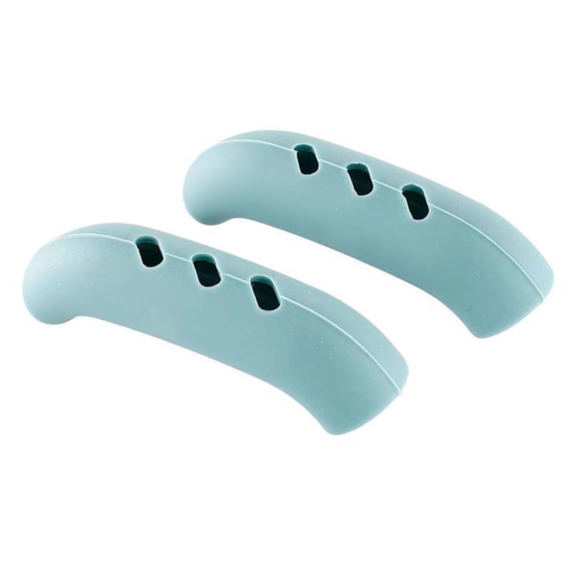 2PCS Easy Grip Silicone Handles for Pans, Non-Slip Silicone Handle Holder, Silicone  Pot Holder for Kitchen, Silicone Pot Handle Covers Heat Resistant Clamp  Handles for Oven Bowls 