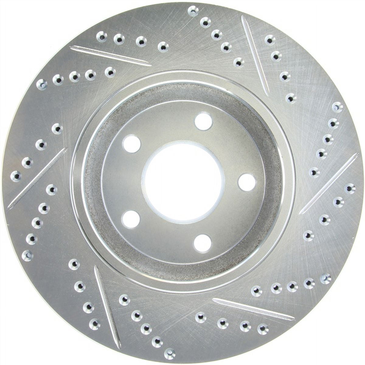 StopTech Select Sport 05-07 Chevrolet Cobalt Slotted and Drilled Right Front Rotor Fits select: 2009-2012 CHEVROLET MALIBU, 2005-2010 PONTIAC G6