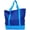 Navy Blue, Sky Blue, variant on Ezprogear Large Heavy Duty Canvas Tote Bag 20" W x 17" H x 6" D (Blue/Pink)