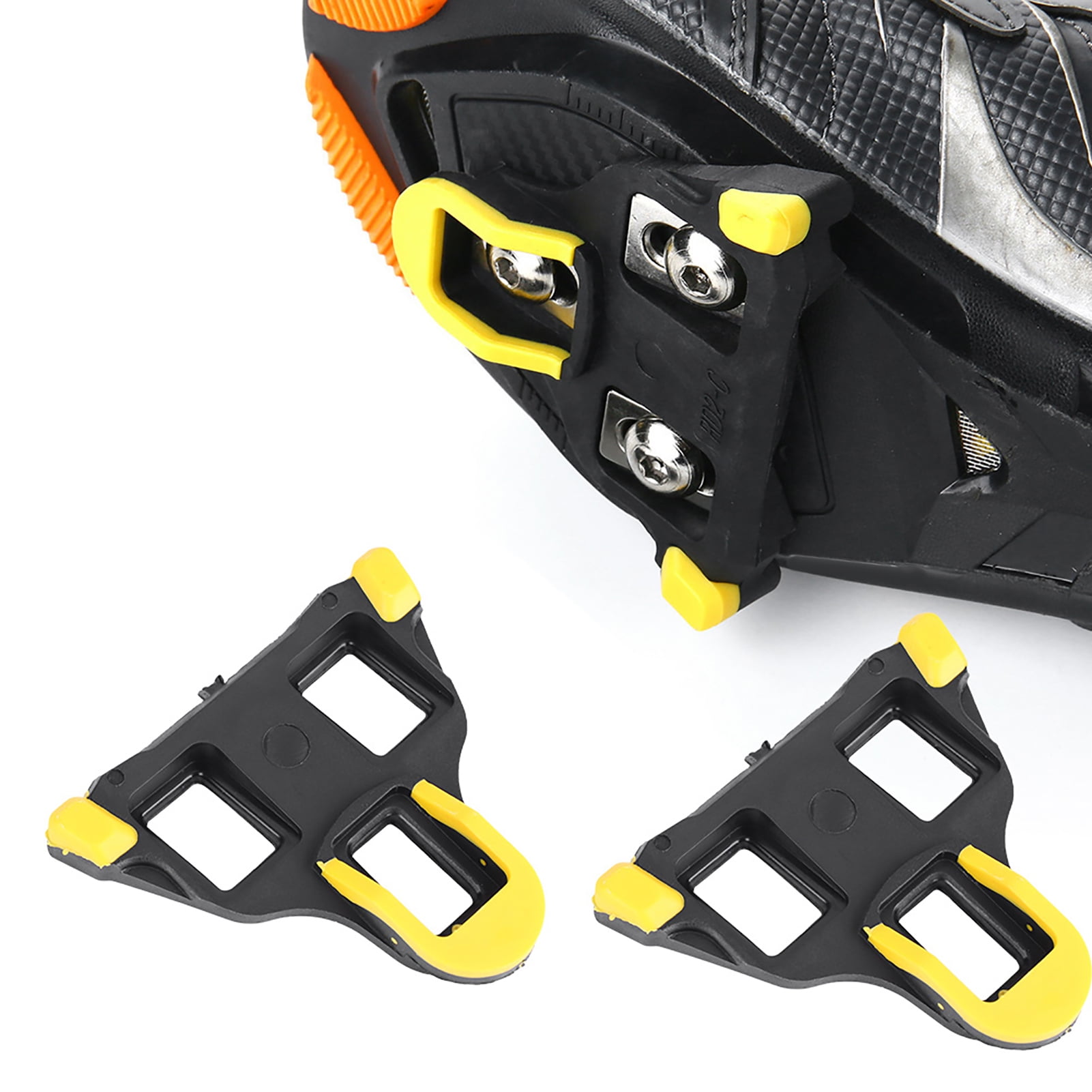 Qiilu 1 Pair Rubber Cover For Shimano SPD SL Cleats Road Bike Bicycle Cycling Pedal Cleat Pedal Cleat Cover Cleat Cover Walmart