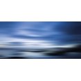 thumbnail image 2 of PI Studio 24x13 White Modern Wood Framed Museum Art Print Titled - Blue, 2 of 4