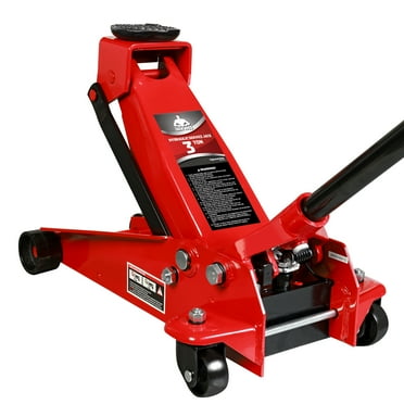 JACK BOSS Floor Jack 3 Ton Capacity Fast Lift Service Jack Steel Heavy Duty Hydraulic Car Jack