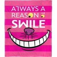 thumbnail image 1 of 100 Silk Touch Throw Blanket, 50" X 60", Always A Reason To Smile, 1 of 5