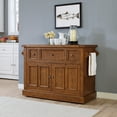 thumbnail image 5 of Crosley Sienna Large Kitchen Island in Moroccan Pine, 5 of 9