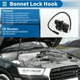 thumbnail image 4 of Conjunto de pestillo del capó Unique Bargains para Volkswagen E-Golf 2015-2018, bloqueo de liberación del capó No.5G1823509B/5G1823509D/5G1823509C 1 Pcs, 4 of 7