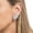 E2219, variant on AEXTO Stud Earrings Marquise and Round Cubic Zirconia Rhinestone Cluster Earrings 925 Sterling Silver Post Hypoallergenic for Women, Brides, Bridesmaid