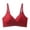 Wine#12, variant on Jinhomg Bralettes for Women Easy Fit Home Comfort Wirefree Bralette No Print Pullover Style for Office and Weekend Wear, Gentle Coverage, for Smooth Styling White M