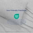 thumbnail image 6 of Soft Lightweight Brushed Cotton Blend Pillowcases – 2-Pack Standard – Heathered Grey, 6 of 6
