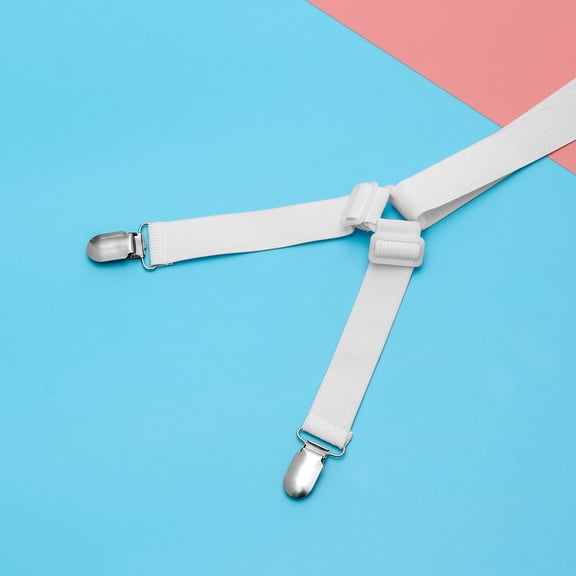 HONMEET Adjustable Mattress Topper Straps Bed Sheet Corner Holders 1 Piece Bedding Fasteners