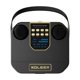 thumbnail image 1 of Altavoz Bluetooth Boombox Sidaley ABS con subwoofer de sonido de alta portátil negro, 1 of 6