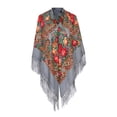 thumbnail image 5 of WCJM Scarf Polyester Scarf Grey Scarf One Size, 5 of 6
