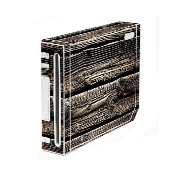 Nintendo Wii WOOD Console Skin