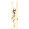 thumbnail image 4 of Contemporary Home Living Floating Photo Clothesline Frame with Clips - 29.75" - White, 4 of 6