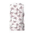 thumbnail image 2 of Rocae Pink Butterflies (2) for Men's Basketball Jersey Lightweight and Breathable Athletic Tank Top,Quick-Drying Sports Jersey XX-Large, 2 of 9