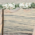 thumbnail image 3 of Hanging Floral Swag Wedding Arch Flowers Garland Artificial Rose Rattan for Wall 8, 3 of 9