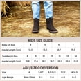 thumbnail image 7 of The Western Shops Kids Python Print Leather Cowboy Boot, 7 of 7