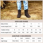 The Western Shops Kids Python Print Leather Cowboy Boot