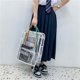 thumbnail image 5 of Bolsa Mochila transparente Estudiante Niñas Transparente Hit Color School Book Bag (Blanco) Tmvgtek Para estrenar, 5 of 9