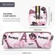 thumbnail image 3 of Fotbe Eiffel Tower and Butterflies Estuche para Lápices de Cuero con Estampado, Estuche con Cremallera Resistente, Organizador Compacto y Elegante para Papelería, 3 of 7