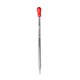 thumbnail image 1 of Qarigey Pipeta graduada de vidrio, bulbo de goma, experimento escolar de laboratorio, cuentagotas, dispensación de 0,5 ml, 1 ml, 2 ml, 3 ml, 1 ud. Tratamientos faciales Rojo 0.5 ml Qarigey MR5466-01, 1 of 6