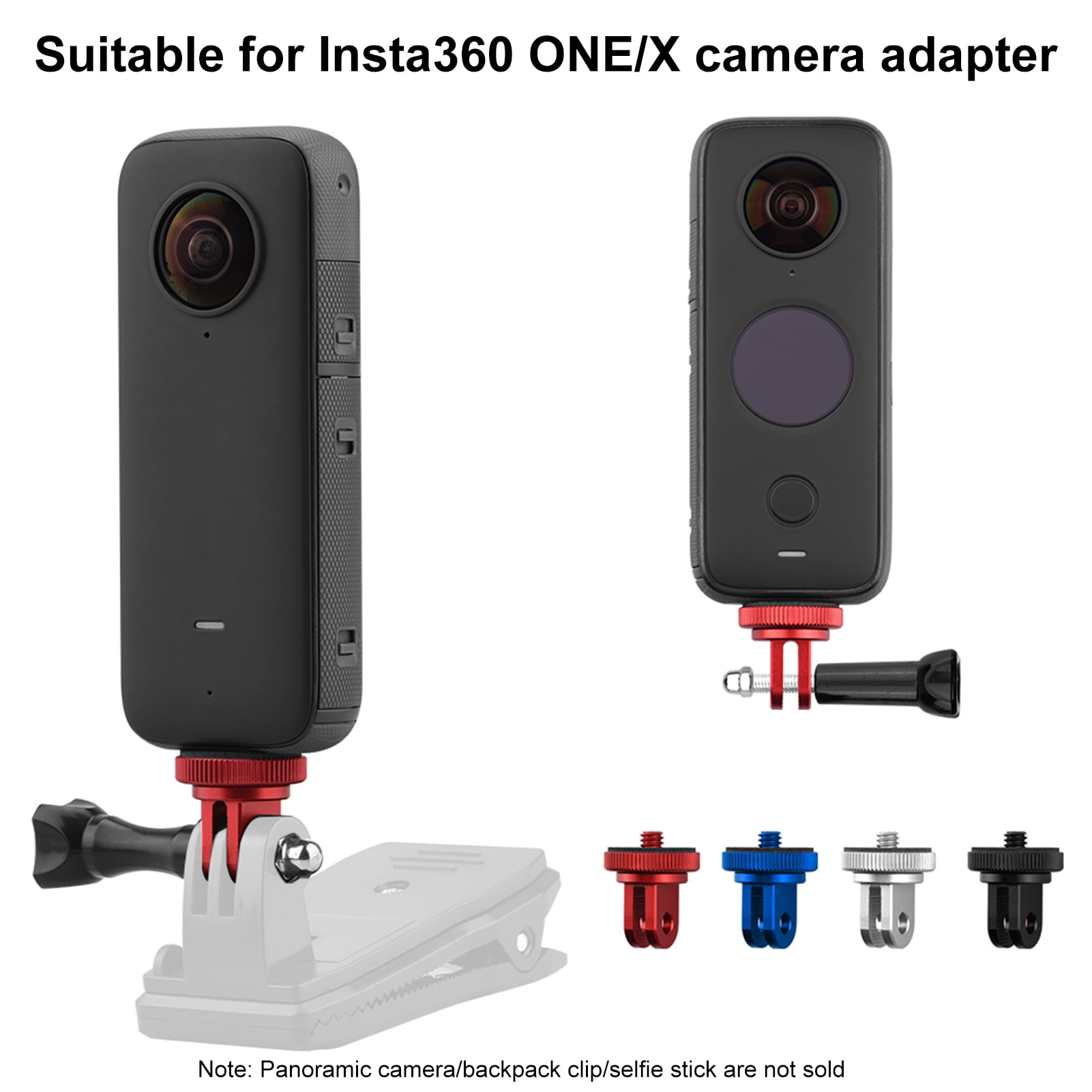 Taluosi Panoramic Camera Mount Holder Clip Selfie Stick Connector
