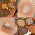 thumbnail image 1 of Bright 4 color Eyeshadow Pearly Matte Eyeshadow Palette Cosmetics, Oolong, 1 of 3